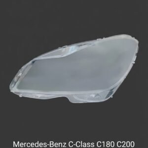 طلق چراغ جلو مرسدس بنز کلاس C W204 C180 C200 C260 2011 تا 2013 چپ