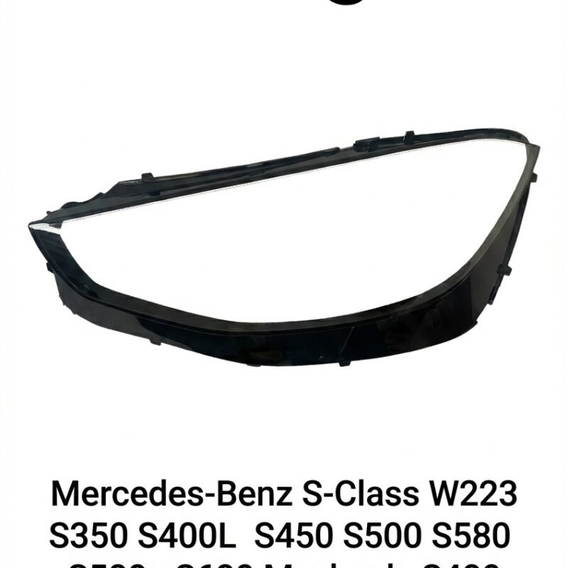 Mercedes-Benz S-Class W223 2021-2023 Headlight Lens Cover – Left (driver side)