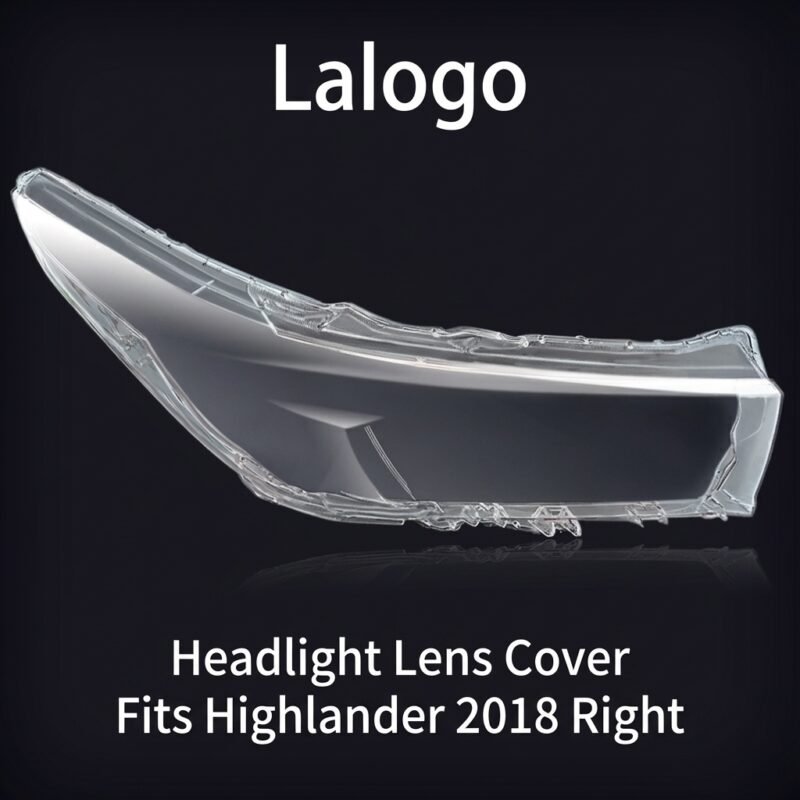 Toyota Highlander 2018 Headlight Lens Cover – Right (passenger side)